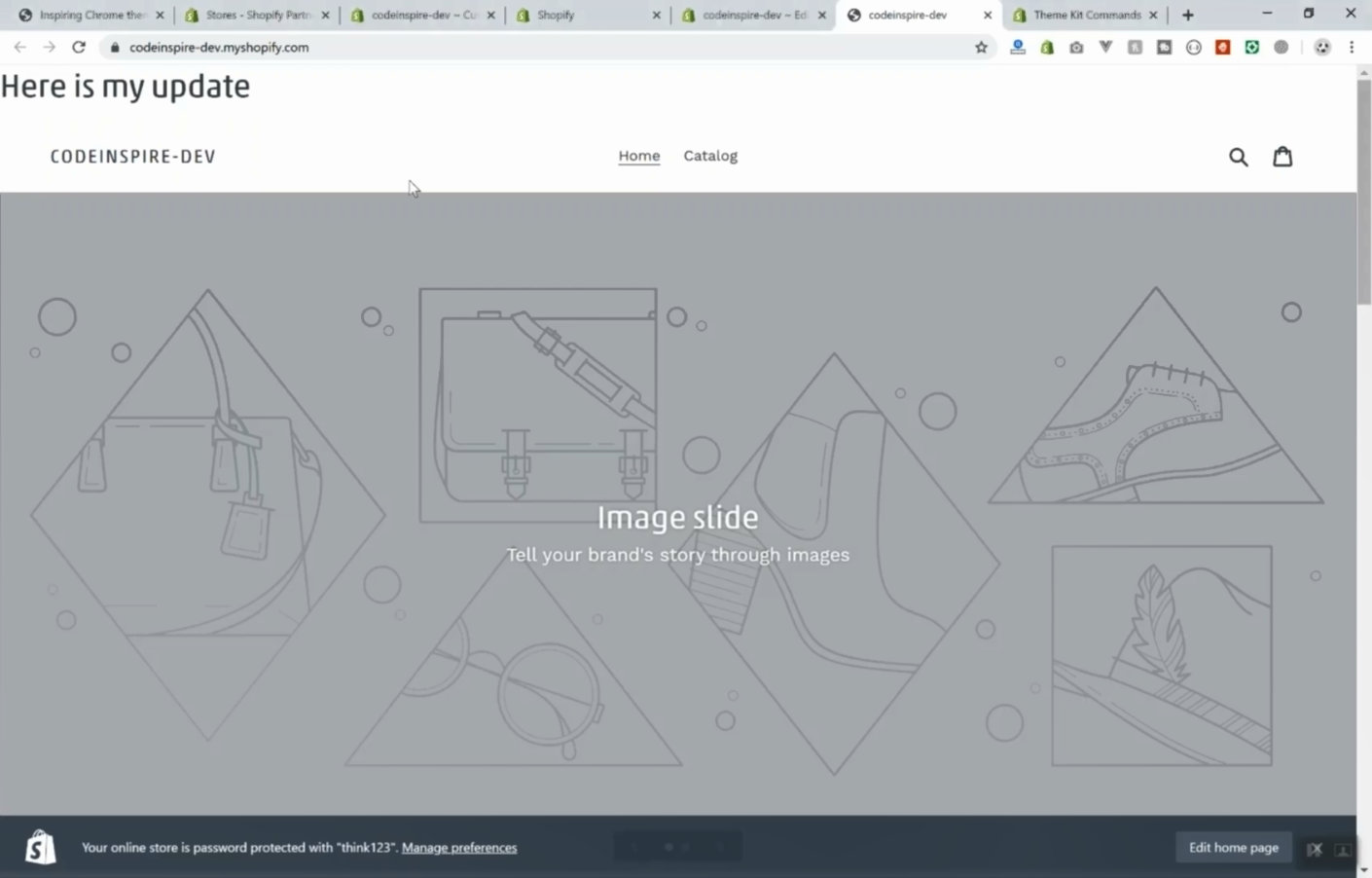 Using ThemeKit Watch Command for Shopify Theme Development 3